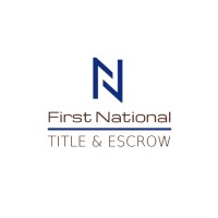 First National Title & Escrow logo - Similar company to First Title & Escrow