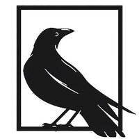 Crow Co. Creative logo - Similar company to Eszett