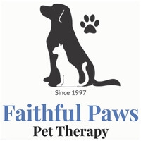 Faithful Paws Pet Therapy logo - Similar company to Ekico