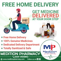 Medition Pharmacy | Online Pharmacy | Medicines delivery at doorstep - Medical Store | Online Store logo - Similar company to Yhdeskk