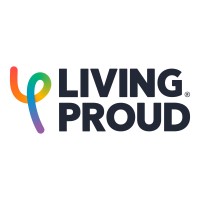 Living Proud logo - Similar company to Peer Based Harm Reduction Wa
