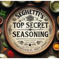 Seghetti's Top Secret Seasoning logo - Similar company to Heart & Seed