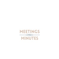 Meetings Into Minutes logo - Similar company to The Minute Taker