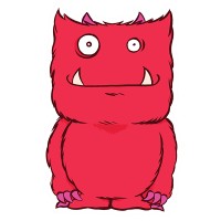 Furrry Monsters logo - Similar company to Le Plus Beau Des Papillons (Editions Lilly Jeunesse)
