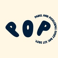 POP - Padel & Pickleball logo - Similar company to Pop Padel