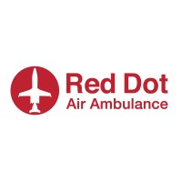 Red Dot Air Ambulance logo - Similar company to Tlc Jet