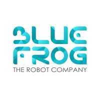 BLUE FROG ROBOTICS 🤖 logo - Similar company to TEAMNET