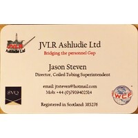 JVLR Ashludie Ltd logo - Similar company to Advanced Coiled Tubing Technology