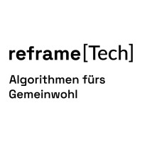 reframe[Tech] – Algorithms for the Common Good logo - Similar company to Upgrade Democracy