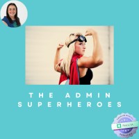 The Admin Superheroes logo - Similar company to Execucon Pty Ltd