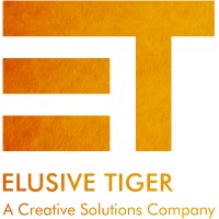 Elusive Tiger logo - Similar company to Coming Up Creative