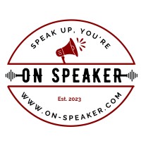 On Speaker | Statement Merch & Apparel logo - Similar company to Bluefish Apparel, Llc