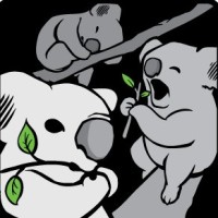 Crunching Koalas logo - Similar company to Mroya Studio