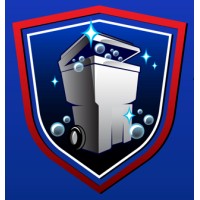 Red, White and Blue Bin Cleaning logo - Similar company to Bin Ghadeer Air Conditioning Services