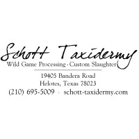 Schott Taxidermy & Wild Game Processing logo - Similar company to Taxidermy Studio