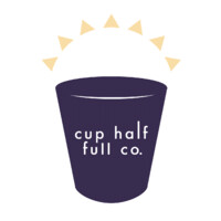 Cup Half Full Co. logo - Similar company to V3 - Vision.Verb.Vibe