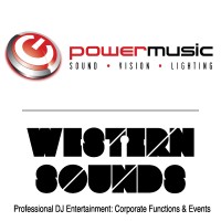 Power Music: Audio, Visual, Lighting | Western Sounds: Professional DJ's logo - Similar company to Nextgen
