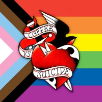 Coffee vs. Suicide logo - Similar company to Coffee & Catharsis