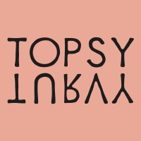 Topsy Turvy Studio logo - Similar company to Orange Green 🍊