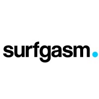 Surfgasm logo - Similar company to White October