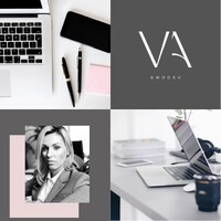 VA Swoosh logo - Similar company to Shazzx