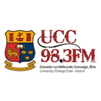 UCC 98.3 FM logo - Similar company to Scratch Radio