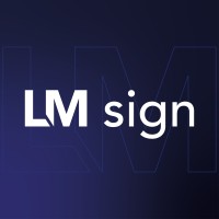 LM sign Aps logo - Similar company to Universe, Danmark