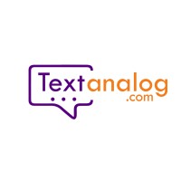 Textanalog logo - Similar company to Text Calibur