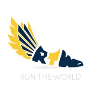 Run the World CZ logo - Similar company to Vltava Run