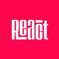 REACT logo - Similar company to Morbo Studio