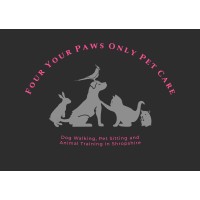 Four Your Paws Only Pet Care logo - Similar company to Therapy Animals