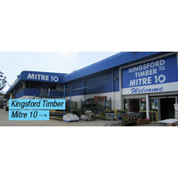 Kingsford Timber Mitre10 logo - Similar company to Grove Hardware Limited (Mitre10)