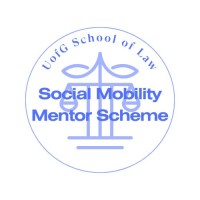 Glasgow University School of Law Social Mobility Mentor Scheme logo - Similar company to 93% Club Glasgow