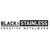 Black & Stainless Creative Metalwork logo - Similar company to Tooling Systems Srl