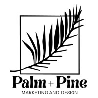 Palm + Pine Marketing and Design logo - Similar company to Meraki & Co - Intuitive Digital Marketing - Merakiand.Co