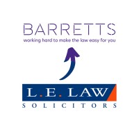 L.E. Law Solicitors / Barretts Law logo - Similar company to A