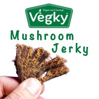 VEGKY - Vegan Mushroom Jerky logo - Similar company to Choq, Llc
