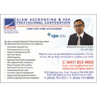 Alam Accounting & Tax CPA logo - Similar company to Certified Executor Advisor Network (Cean)
