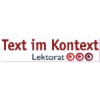 Lektorat Text im Kontext logo - Similar company to Lektorat Armbruster  Exzellente Texte
