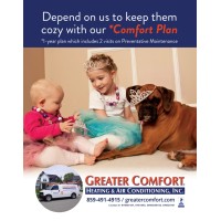 Greater Comfort Heating & Air Conditioning, Inc logo - Similar company to Cutter Construction, Inc.