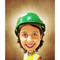 She who dares, wins construction logo - Similar company to Hello Lovely Design And Co