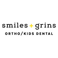 Smiles+Grins Ortho/Kids Dental logo - Similar company to Shapeless Studio Architecture & Interiors