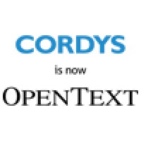 Cordys is now OpenText logo - Similar company to Educator