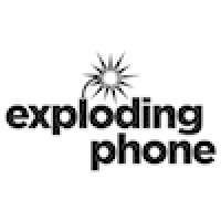 Exploding Phone logo - Similar company to Evoke Mobile