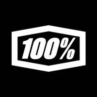 100% logo - Similar company to Fox Racing