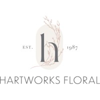 Hartworks Floral logo - Similar company to Dancing Dj Productions