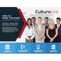 CulturaLink Recruiters logo - Similar company to Meditranslation