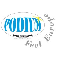 Podium Tour Operator logo - Similar company to 45 Degrees Cronos