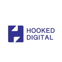 Hooked digital logo - Similar company to V5 Digital