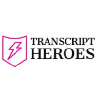 Transcript Heroes Transcription Services logo - Similar company to Transcripts Ontario